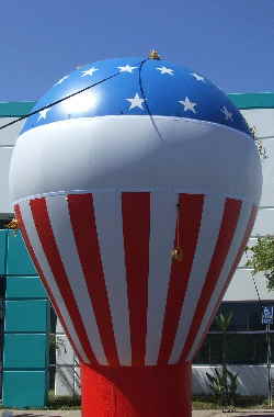 Tax Office Rooftop Balloon