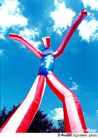 Uncle Sam Tax Office Advertising Inflatable Air Dancer